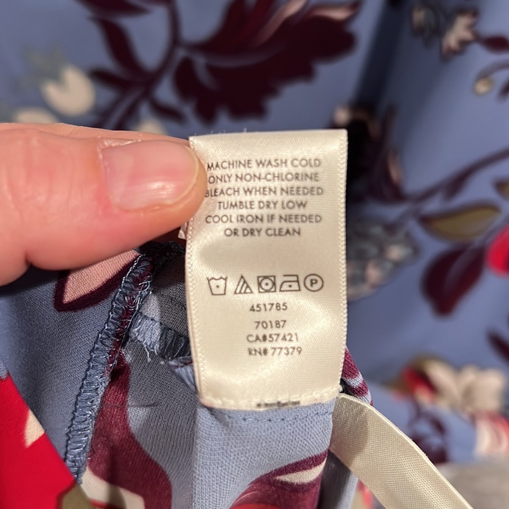 Ann Taylor Floral Dress 16 NWOT - Picture 5 of 5